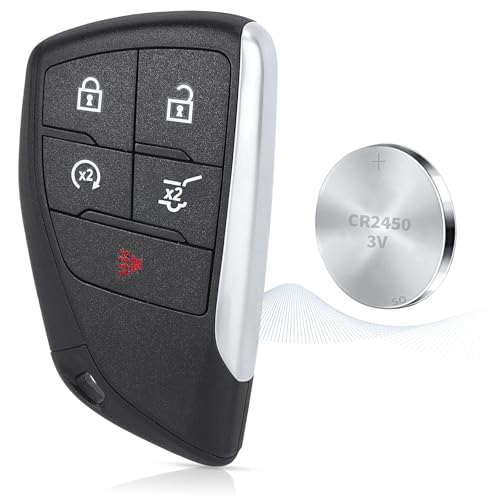 Beefunny Smart Remote Key Fob for Buick Envision 2021 2022 2023 2024 Keyless Entry Car Key 5 Buttons 433MHz FCC ID:YG0G21TB2 13537970