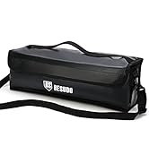 Besudo E-Bike Akku Tasche - Schutztasche für E Bike Akku - Sicherheitstasche für Lagerung, Transp...