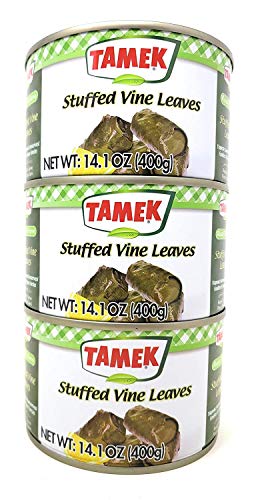 Tamek Stuffed Vine Leaves (3 Pack, Total of 1200g)