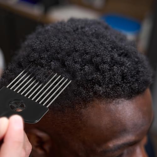 Peine Afro de Metal para Cabello Rizado 22.1x7.1 cm miniatura 4