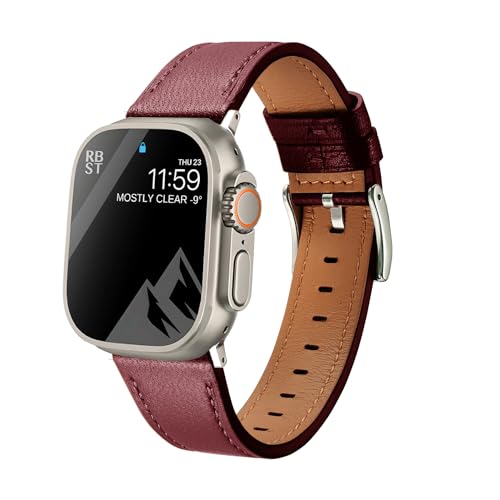 Triblanc �R���p�e�B�u�� �A�b�v���X�g���b�vApple Watch �o���h �����r��t�@�b�V�����t�H�A�b�v���E�H�b�` Series 9/8/7/6/5/4/3/2/1/SE �ɑΉ��A���U�[�����x���g�AiWatch �o���h 38mm 40mm 41m