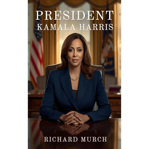 President Kamala Harris Audiolibro Por Richard Murch arte de portada