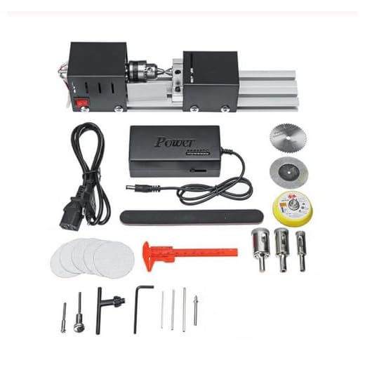 Onetuon Mini Lathe Beads Polisher Machine