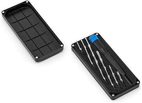 iFixit Minnow Precision Bit Set, praktyczny zestaw bitów z 16 precyzyjnymi bitami (4 mm) i śrubokrętem do napraw elektroniki