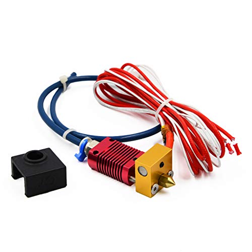 Creality Ender 3 /Pro/V2 3D Printer Assembled Extruder MK8 HotEnd Kit 24V with 0.4mm Nozzle Upgrade with Low Friction Creality-Capricorn Tubing - Thumbnail 2