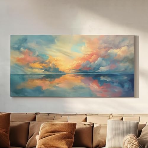 Paysage marin serein lianyibo pour illuminer un salon sombre et instaurer le calme