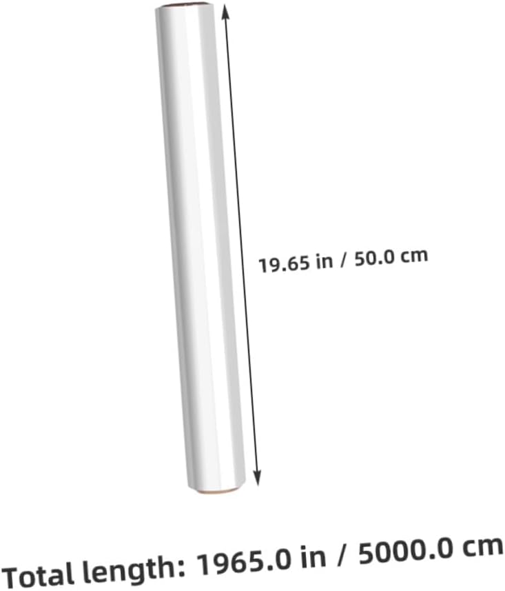 DEARMAMY Cellophane Packaging Roll 50cm X 50m Flower Wrapping Film for Florists Craft Basket Bouquet Holiday Wrapping
