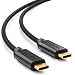 Produktbild deleyCON 0,5m USB 3.1 Kabel - Stecker Typ 3.1 C auf C - 10 Gbit/s 3A Ladekabel Datenkabel für z.B. Smartphone PC Notebook Ladegerät - Schwarz