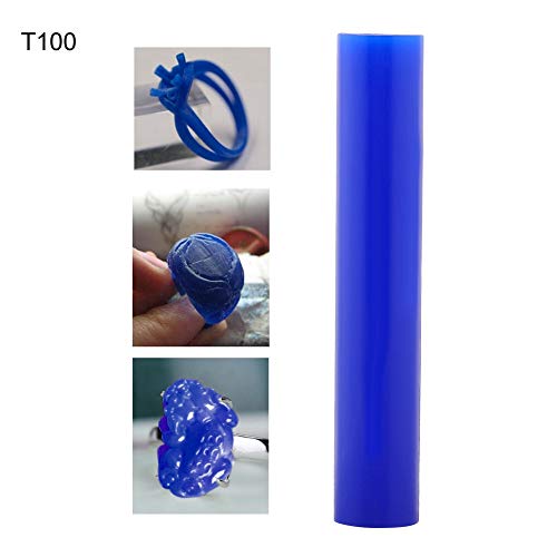 Lost Wax Casting Supplies, Carving Wax Ring Tube For Making Rings Mold Hard Ring Mold Jewelry Making Carved Sculpture Tube Injection Tool[T100] #TOP2