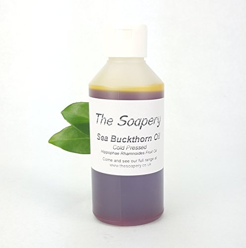 Huile d'argousier pressée à froid vierge 100 % pure et naturelle 250 ml