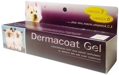 Dermacoat Gel for Treat Hair and Skin for Cats and Dogs 120 G.