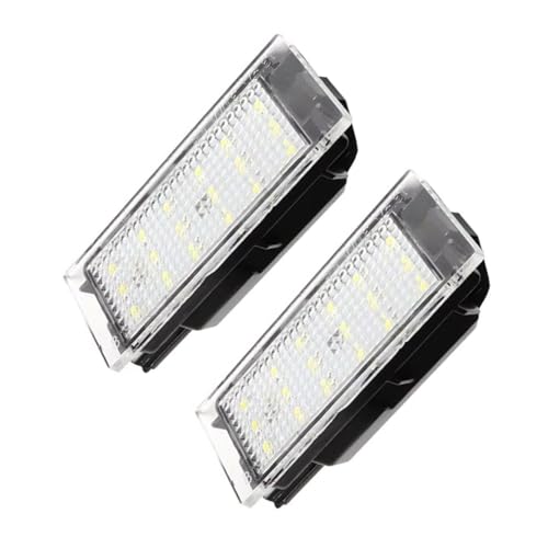 Piloto de matrícula para Kangoo 2 y Koleos luz trasera de coche pack de 2 piezas 8200480127