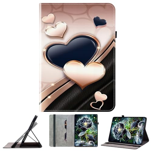 Coque cuir PU motif cristal Love pour tablette Samsung Galaxy Tab A 9.7 pouces avec stand