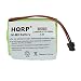 HQRP 2200mAh Battery for Uniden BEARCAT SPORTCAT BP-120 BP120 BP-150 BP150 Replacement plus HQRP Coaster