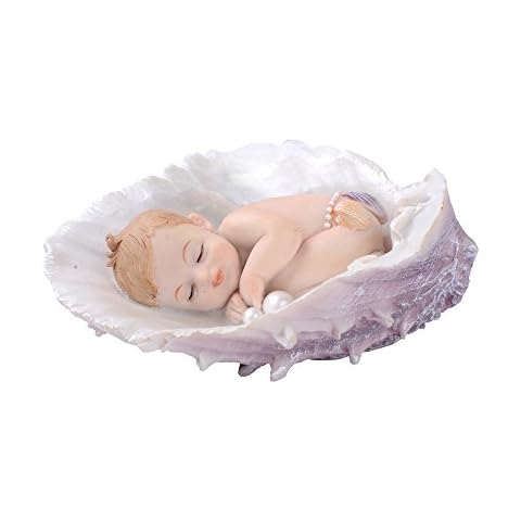 Comfy Hour Sweet Newborn in Peace Collection Sleeping Baby in Seashell Cover