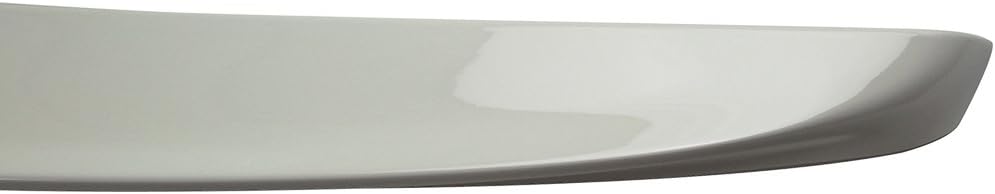 IKON MOTORSPORTS, Trunk Spoiler Compatible with 2007-2013 Mercedes-Benz W221 S-Class Sedan 4-Door, AMG Style Painted #960 Alabaster White ABS Rear Trunk Lid Spoiler Wing Lip