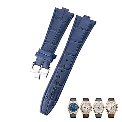 OFWAX Vacheron Constantin �C�O�p �u���b�N �u���[ �u���E�� �o���u�[�O���C���E�H�b�`�o���h 25mm �{�v �R���x�b�N�X �C���^�[�t�F�[�X �E�H�b�`�X�g���b�v (���C�g�u���[�V���o�[)