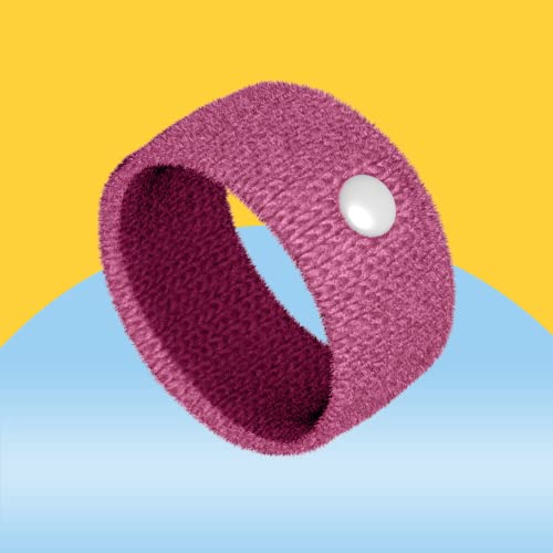 Image of Three Lollies Preggie Anti-Nausea Wristbands for Pregnancy, Acupressure Wristbands for Morning Sickness Support, Drug-Free for Travel & Motion Discomfort, Reusable, 1 Count, 2 Wristbands, Pink