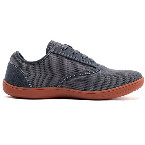 Image of HOBIBEAR Wide-Toe-Box Barefoot Shoes for Mens Womens Minimalist Breathable Trail Running Walking Shoes