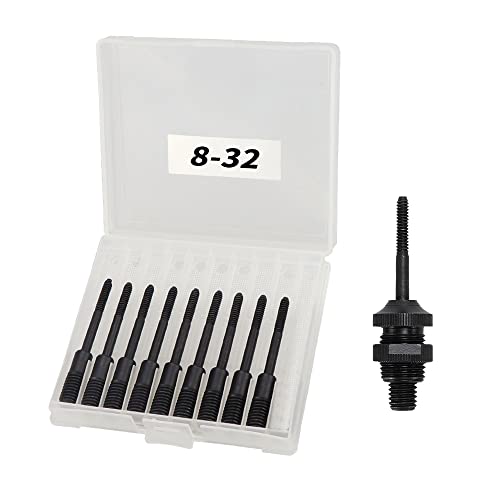 Mandrins 8-32 tige de rechange 9900S pour réparer les têtes de sertisseuses à air