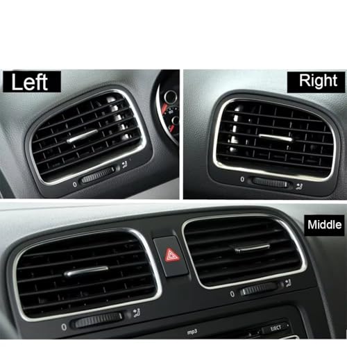 Aireador salpicadero Golf 6 MK6 rejilla ventilación AC izquierda mate 2009-2012 4