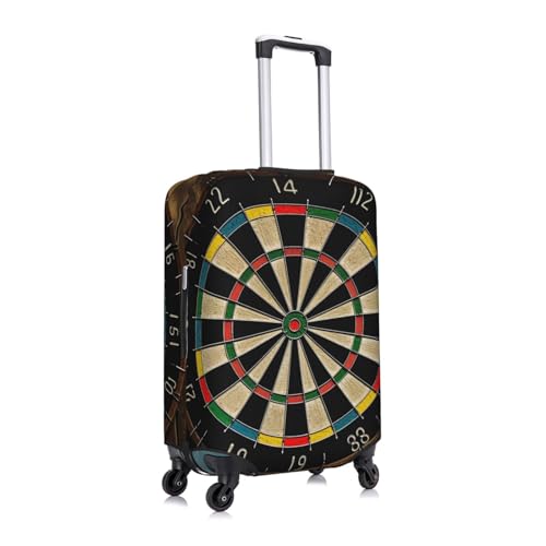 Travel Luggage Cover Fashion Suitcase Protector Dart Board Spandex Baggage Covers Washable Suitcase Covers Anti-Scratch Luggage Cover Protectors Fits 18-32 Inch Suitcases X-Large2