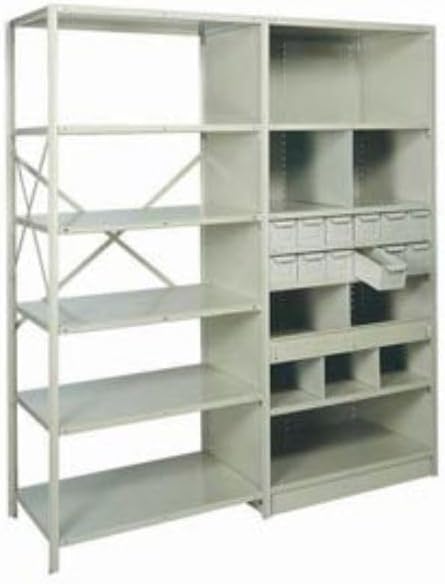 Shelving Back Gray - 36 x 84 in. - 2 & 5 Piece
