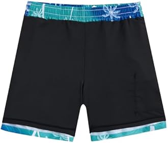 TUONROAD Boys Swim Trunks with Compression Liner Quick Dry Board Shorts with Boxer Brief Lined Bathing Suit 8-20 Years
