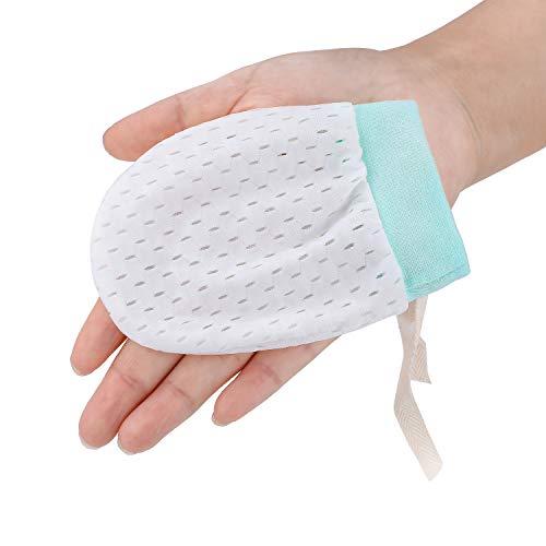 Hifot Newborn Baby Mittens No Scratch Mittens 3 Pair, Infant Toddler Boys Girls Soft Adjustable Anti Scratch Cotton Gloves Mittens for Baby Care (Style 2) - Thumbnail 6