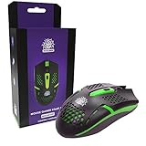 5+ Mouse 5 Gamer Start 2.0 - Preto/Verde,