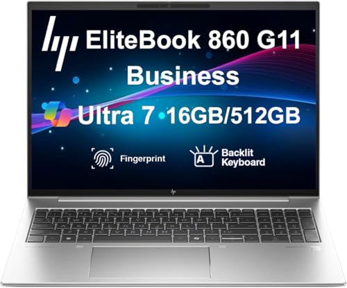 HP EliteBook 860 G11 Copilot+ �r�W�l�X�m�[�g�p�\�R�� 16�C���` IPS FHD+ �f�B�X�v���C (Intel Ultra 7 155U vPro�A16GB DDR5�A512GB SSD�AIntel Graphics�A�o�b�N��