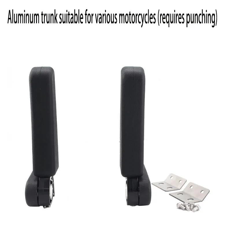 Evite caídas del pasajero con el asidero de maletero compatible con R1200GS de aluminio 3