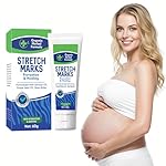 Stretch Mark Cream for Pregnancy, Helps Stretch Marks Removal, Smooth and Firm the Belly Skin, Abdominal Care for Preventing and Repairing Wrinkles and Scars, Gentle Treatment for Mom