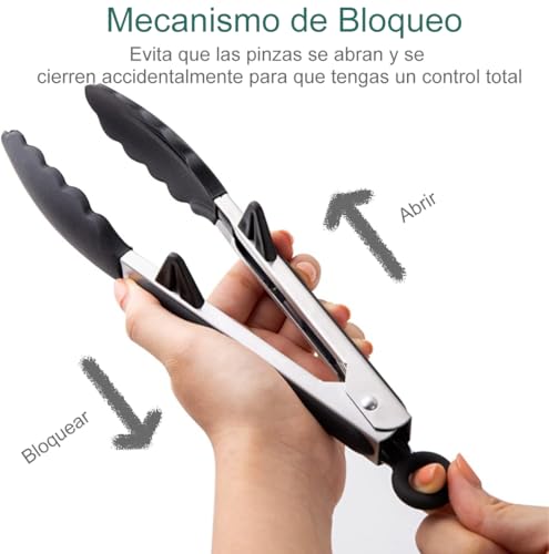 Consejos para Comprar Pinzas de cocina los 5 mejores. 12 Imagen adicional