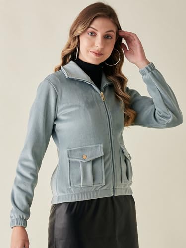 Image of Modeve Women Full Sleeve Jacket for Winter