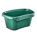 Produktbild keeeper Wäschewanne mit Hüftstütze, 30,5 l, Tilda Eco Line, Eco-Grün