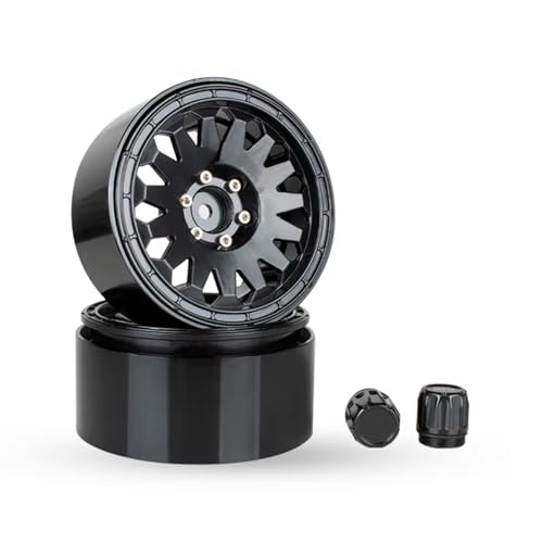 RC�r�[�h���b�N�z�C�[������ For Axial For SCX10 II III PRO For Wraith UTB10 For TRX4 For TRX6 D90 1/10 ���j�o�[�T������2.2�C���`�z�C�[������ RC�J�[�p�[�c(2pcs)