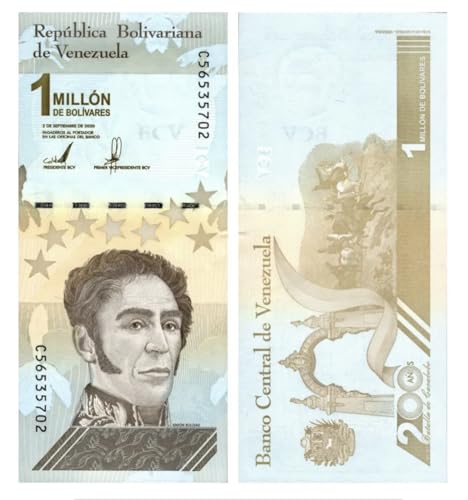 Spectrum Store 10 x 1,000,000 Bolivar 1 Million Soberano Venezuela UNC - Foreign Paper Notes - Foreign Notes