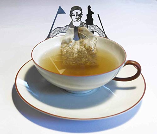 13gramm Golfer Teebeutel-Halter Souvenir Geschenk, 3D Edelstahl Figur zum Tee Trinken Cover