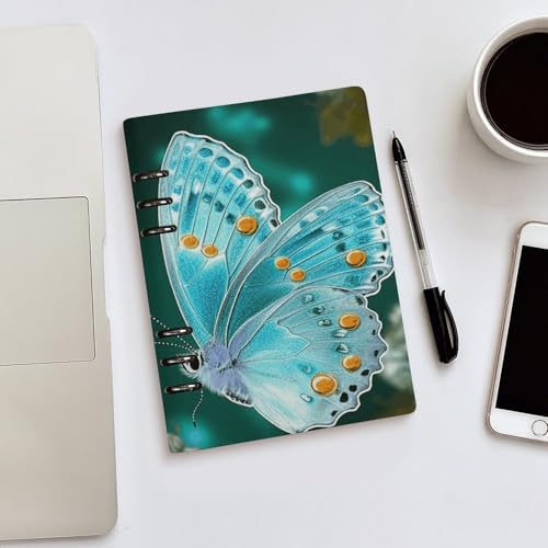Cuaderno de hojas sueltas A5 recargable de 6 anillas duradero 5