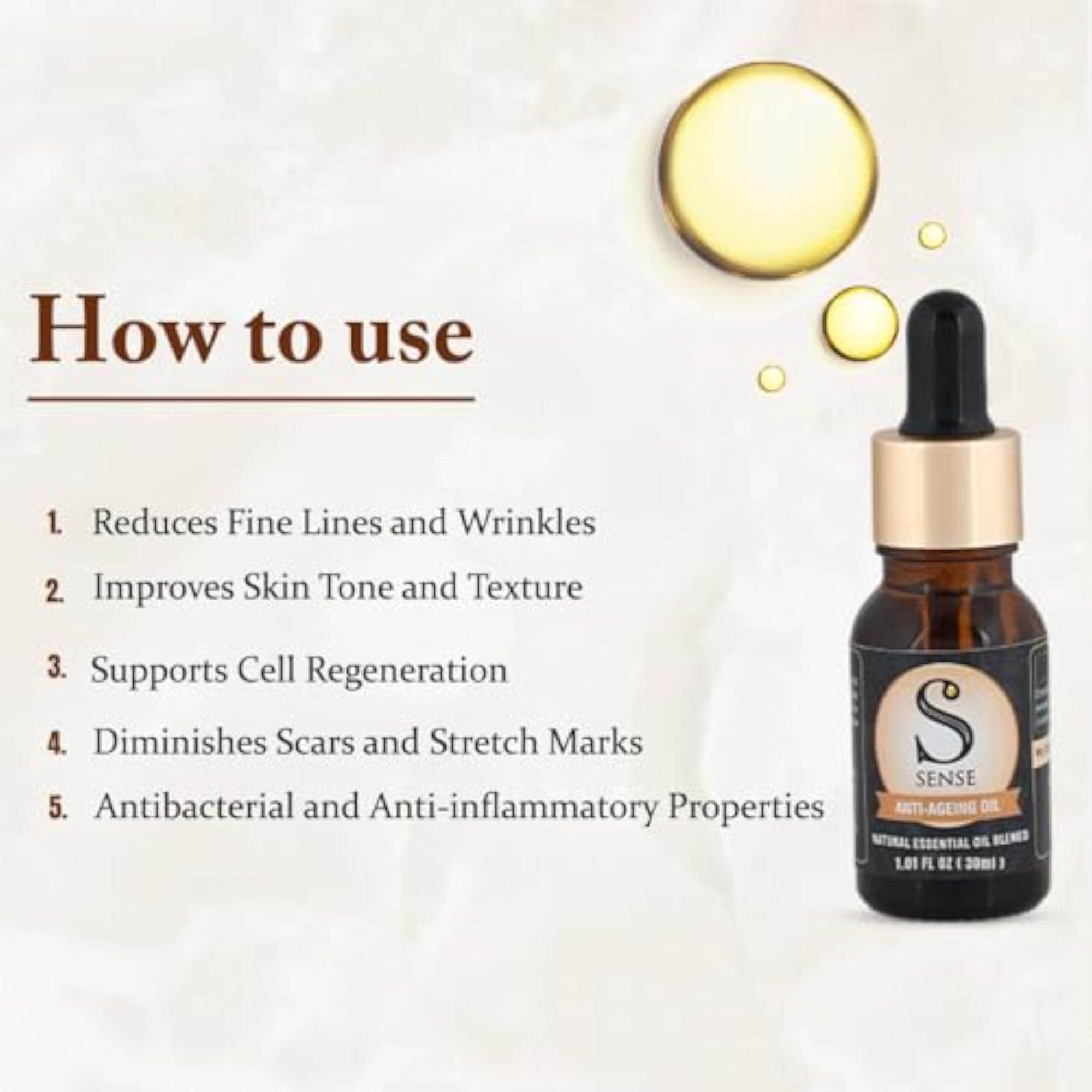 Natural Almond Oil for Face Massage, Hydrating Essential Oil