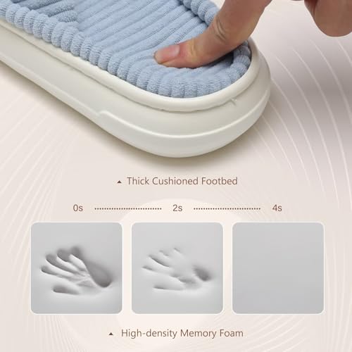 NineCiFun Platform Slippers for Women Indoor and Outdoor Women's Summer Slippers Open Toe Slide House Bedroom Shoes2