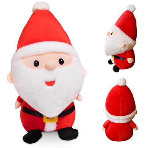FCXVXCL Weihnachtsmann Plüschtier Spielzeug Weihnachten Dekoration Weicher Stofftiere Weihnachtsdekoratio Puppe Plüsch Figur Spielzeug Geschenk für Mädchen und Jungen