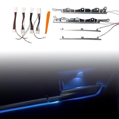 Accesorios con luz LED para puerta interior Toyota Camry 2025 2026 miniatura 1
