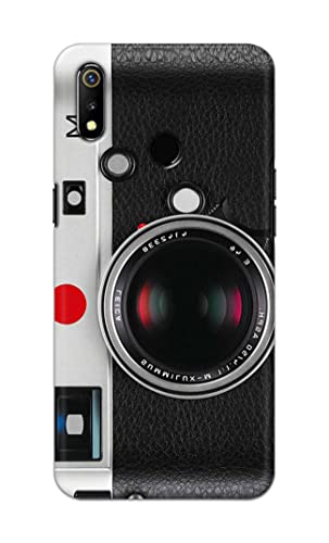 Image of Printed Hard Back Cover Case for Realme 3 | Realme 3i Back Cover (Vintage Camera) -1302