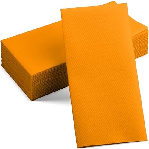 Linen-Feel Orange Paper...