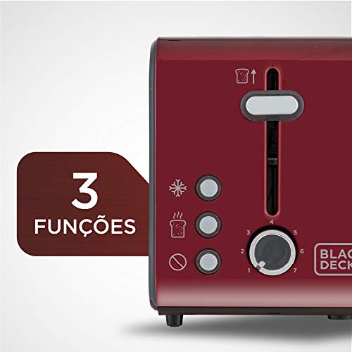 BLACK+DECKER Tostador Metálico T850V-B2