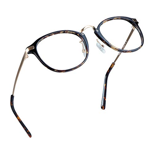 Image of LifeArt Blue Light Blocking Glasses,Computer Reading Glasses with UV400 Clear Lens,Anti Eyestrain for Women /Men(No Magnification)