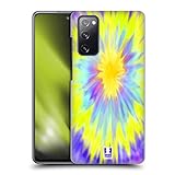 Head Case Designs Rush Tie Dyed S2 Hard Back Case Compatible with Samsung Galaxy S20 FE / 5G
