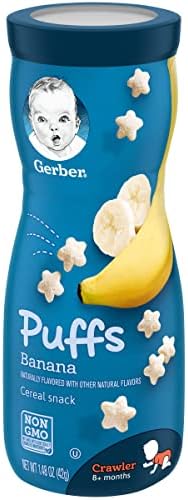 Gerber Graduates Puffs Banana, 1.48 oz